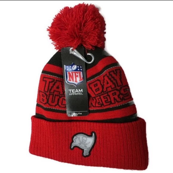 NFL Other - NFL Tampa Bay Knit Pom Hat Officially Licensed NFL Team Wear Tampa Bay Logo NWT